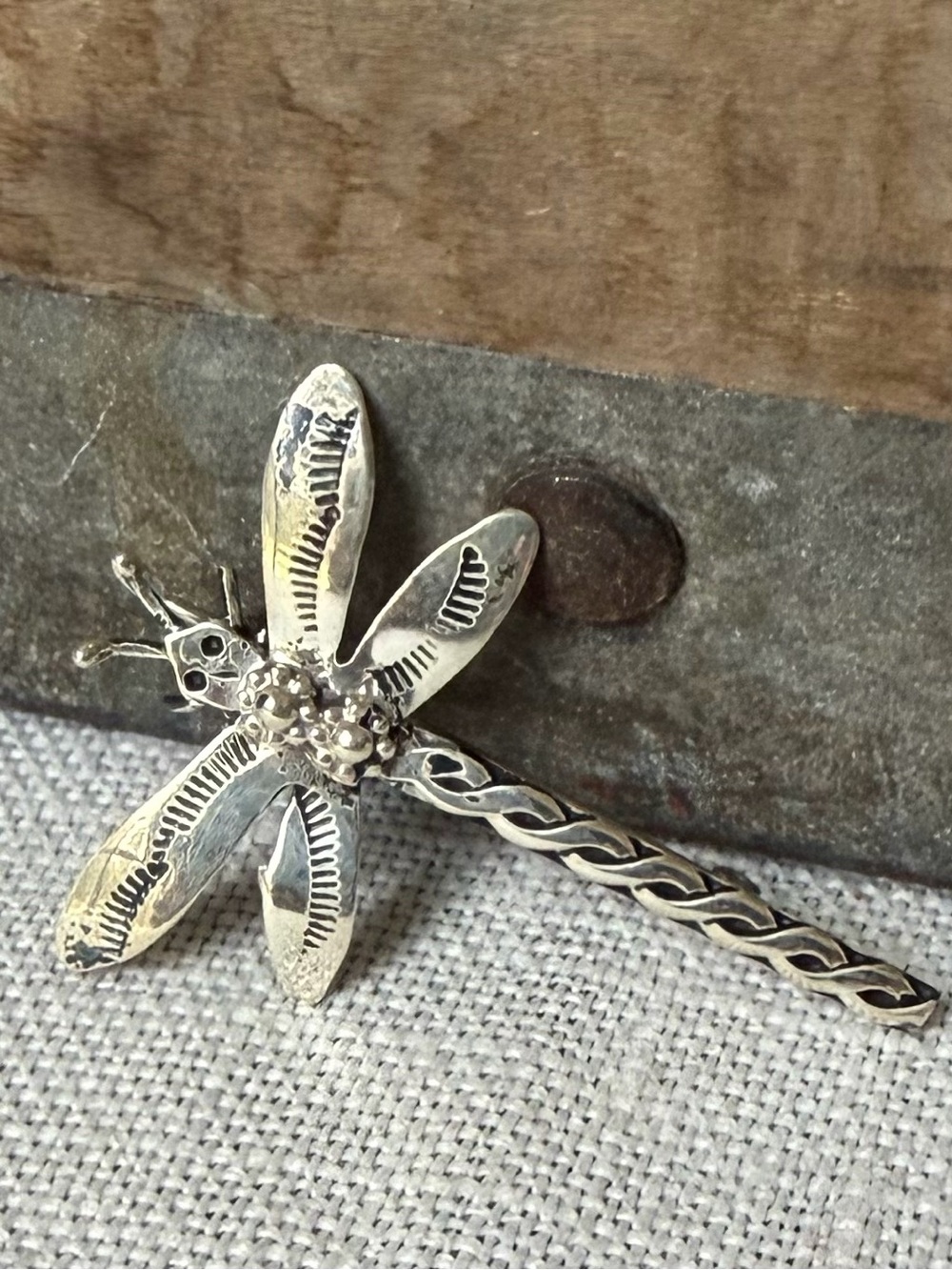 Sterling Insect Brooch - Picture 2 of 7